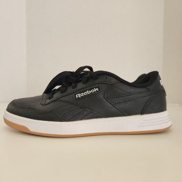 Reebok Court Advance Black/White/Gum Men's 6, Medium - Picture 4 of 8